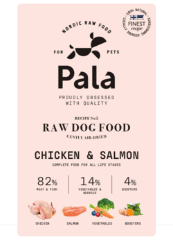 Pala Pets recept#2 med kylling og laks, 1 kg