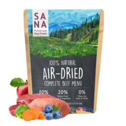 SanaDog Air-dried, okse, 1 kg