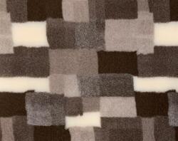 Vetbed til hunde, patchwork, brun/beige/rå-hvid, 75 x 100 cm