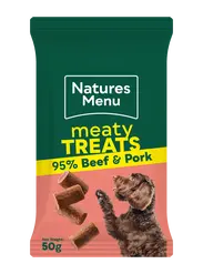Barf Bites med oksekød, Natures Menu
