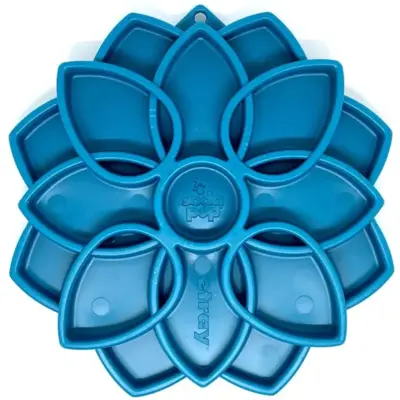 Mandala Slowfeeder fra SodaPup, blå