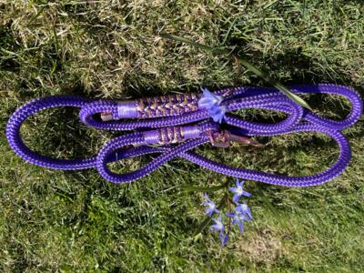 Paracord hundeline, lilla