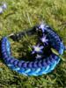 Paracord halsbånd, blå
