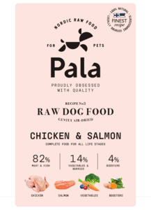 Pala Pets recept#2 med kylling og laks, 1 kg