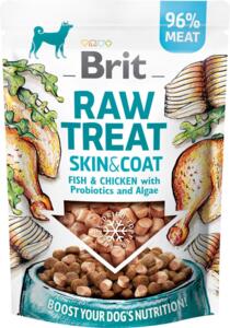Brit Raw Treat, Skin & Coat, 96 % kød