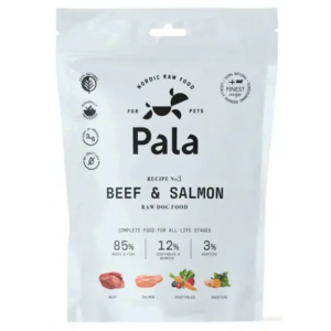 Pala Pets recept#3 med okse og laks, 400 g