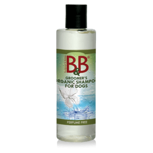 B & B økologisk shampoo til hunde, parfumefri, 100 ml